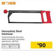 Ross Heavy Duty Steel Hacksaw