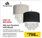 Designhouse 350mm Pendant With Beads-Each