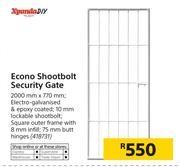 Xpanda DIY Econo Shootbolt Security Gate
