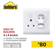 Builders 4X4 Socket
