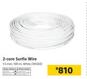 2-Core Surfix Wire 1.5mmX100m White