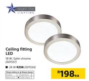 Bright Star 24W Ceiling Fitting LED-Each