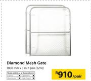 Diamond Mesh Gate-Per Pair