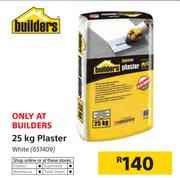 Builders 25Kg Plaster White