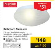 Eurolux Bathroom Alabaster 230mm