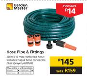 Garden Master Hose Pipe & Fitings
