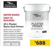 Fired Earth 20Ltr Plaster Nano-Tech Primer