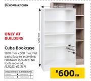 Home&Kitchen Cuba Bookcase-Each