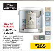 Fired Earth 2.5L Walls & Wood