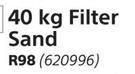 Blue Chem 40kg Filter Sand