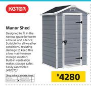 Keter Manor Shed