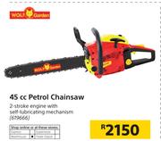 Wolf Garden 45cc Petrol Chainsaw