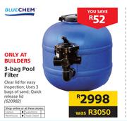 Blue Chem 3 Bag Pool Filter