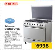 Gold Air 5 Burner Electric Oven(GGEO-760S)