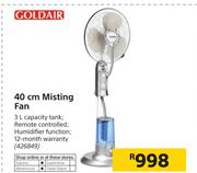Goldair 40cm Misting Fan