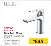 Lusso Nera Basin Mixer 