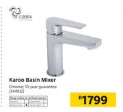 Cobra Karoo Basin Mixer 