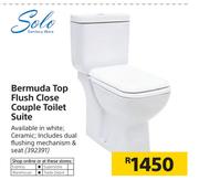 Solo Bermuda Top Flush Close Couple Toilet Suite