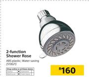 2 Function Shower Rose