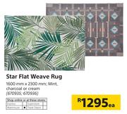 Star Flat Weave Rug-1600mm x 2300mm Each