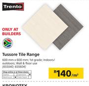 Trento Tussore Tile Range-600mm x 600mm Per Sqm