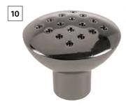 Black Nickel Stipple Knob 34mm