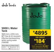 JoJo Tanks 5000Ltr Water Tank-1820mm x 2255mm