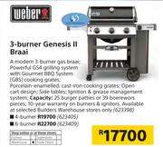 Weber 4 Burner Genesis II Braai