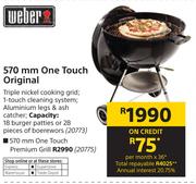 Weber 570mm One Touch Premium Grill