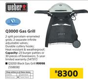 Weber Q3200 Black Gas Grill