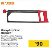 Ross Heavyduty Steel Hacksaw