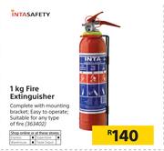 Intasafety 1Kg Fire Extinguisher