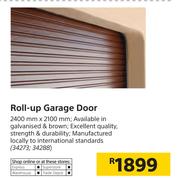 Roll Up garage Door-2400mm x 2100mm