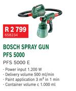 Bosch Spray Gun PFS 5000 E
