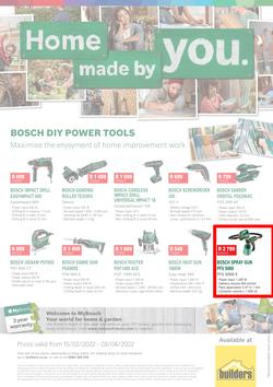 Builders : DIY - Home Made By You (15 February - 3 April 2022), page 1