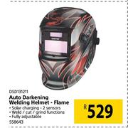 Disston Auto Darkening Welding Helmet Flame DSD131211