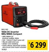 Disston 160A DC Inverter MIG/MMA Compact MIG-160
