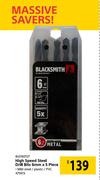 Blacksmith High Speed Steel Drill Bits 6mm x 5 Piece BS0160127