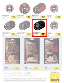Builders : Disston & Blacksmith Promotion (15 February - 3 April 2022), page 4
