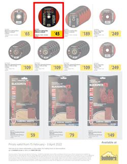 Builders : Disston & Blacksmith Promotion (15 February - 3 April 2022), page 4