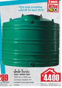 JoJo Tanks 5000L Water Tanks