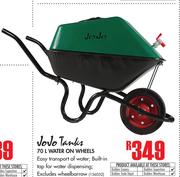 JoJo Tanks 70L Water On Wheels