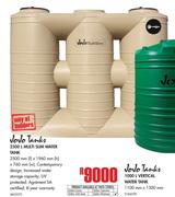 JoJo Tanks 2500L Multi Slim Water Tank
