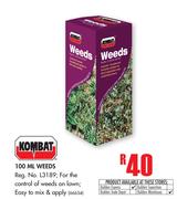 Kombat 100ml Weeds