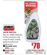 Kombat 500ml Wipe Out