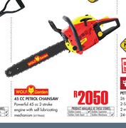 Wolf Garden 45cc Petrol Chainsaw