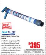 Bluecham Filter Sand Extractor Black