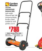 Garden Master 350mm Lawnmower Manual/ Reel