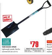 Yard Basic Yard Basic Spade