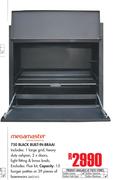 Megamaster 750 Black Built-In-Braai 